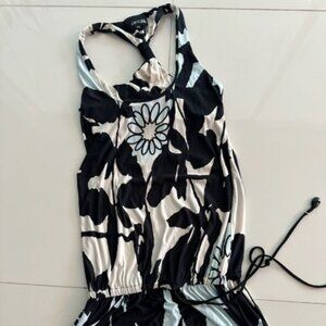 Black and White Silky Mini